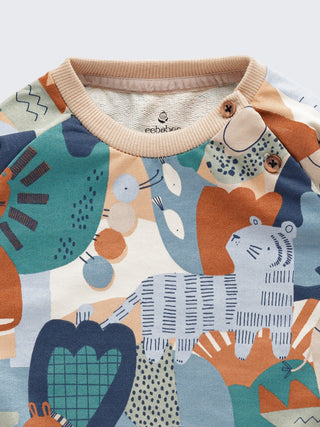 Eebabee Jungle Safari Sweatshirt and Pant Set