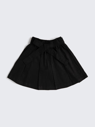 Floral Embroidered Top & Skirt Set for Baby Girls