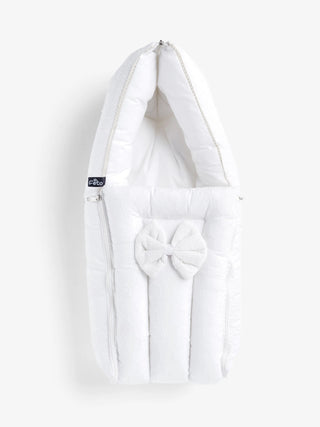 Elegant White Baby Carry Nest - Perfect for Special Occasions - Kidulan