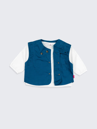 Boys Classic Kurta Style Shirt Set