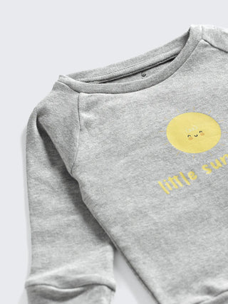 Little Sunshine Cozy Unisex Sweatshirt & Jogger Set - Kidulan
