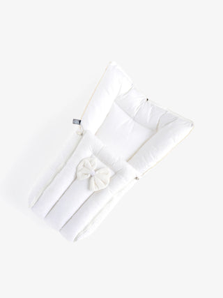 Elegant White Baby Carry Nest - Perfect for Special Occasions - Kidulan