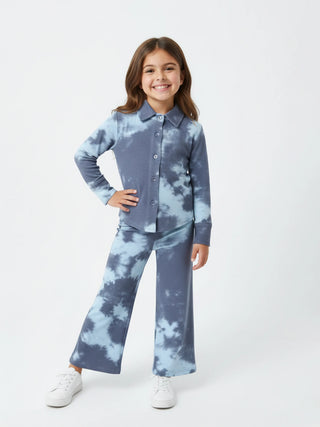 Girls Tie - Dye Comfy Co - ord Set - Kidulan