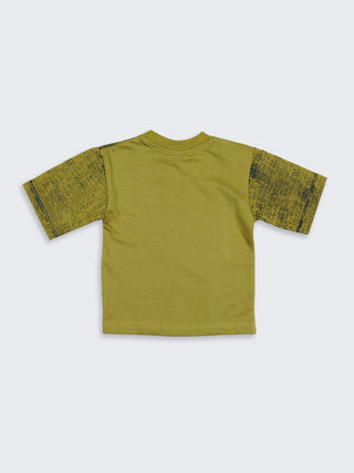 All-Over Denim Print T-Shirt