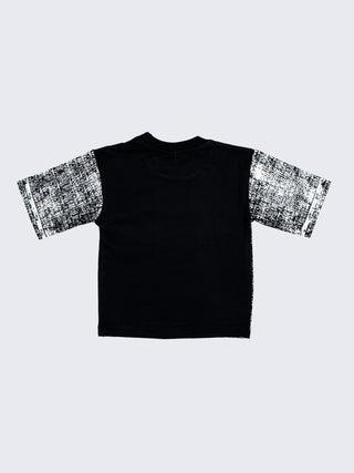 All-Over Denim Print T-Shirt