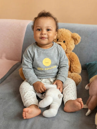 Little Sunshine Cozy Unisex Sweatshirt & Jogger Set - Kidulan
