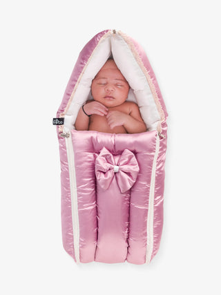 Newborn welcoming luxury carry nest-Feto-color-Dusty Rose