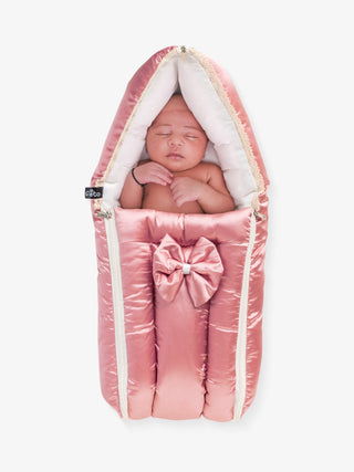 Newborn welcoming luxury carry nest-Feto-color-Dusty Pink