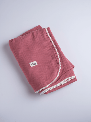 FETO POM POM BLANKET & TOWEL - Kidulan